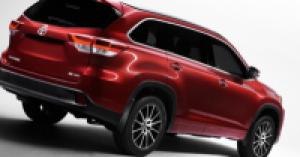 Обновленный Toyota Highlander 2017 презентуют в конце марта